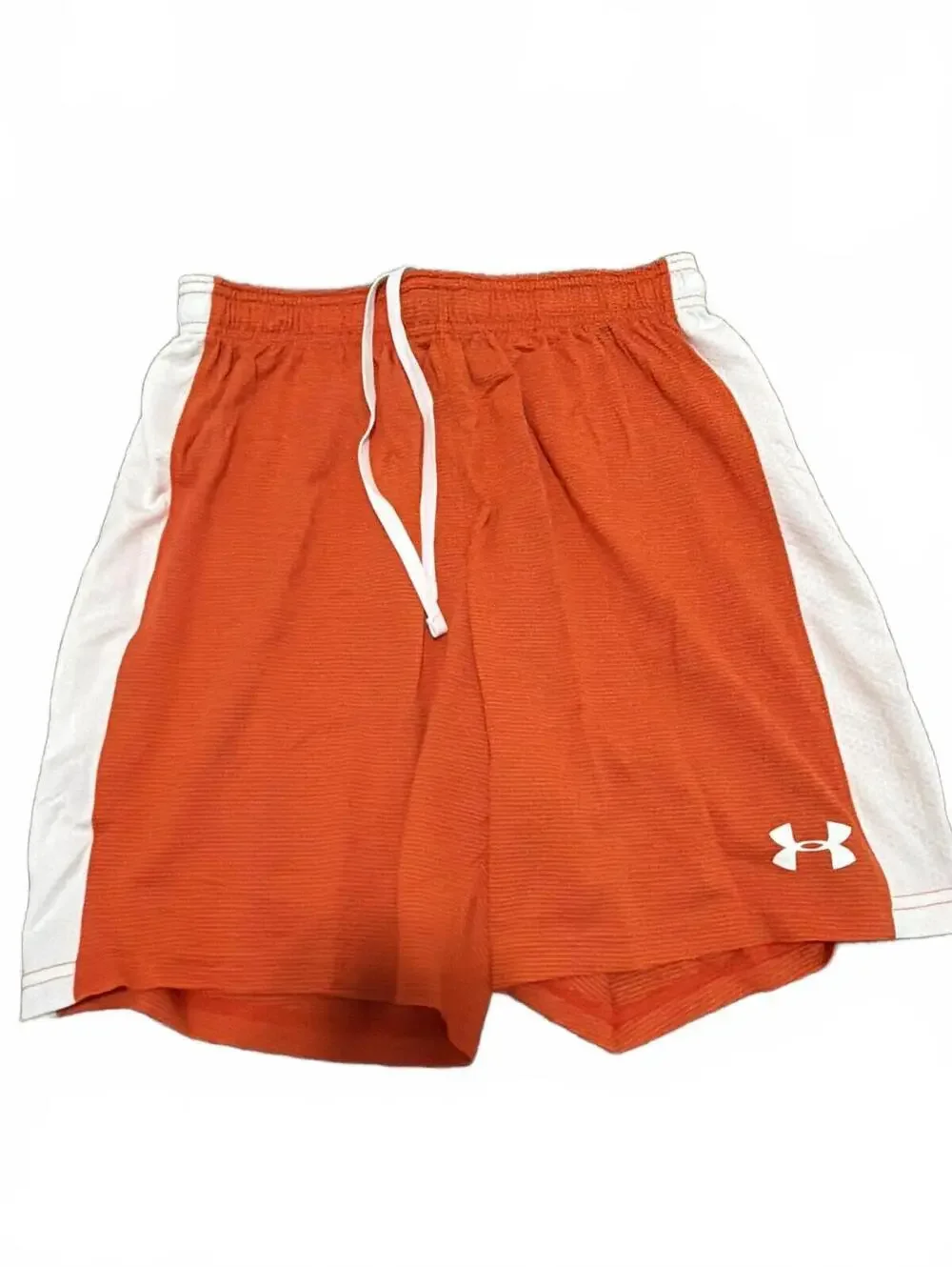 Under Armour Mens Small Orange Running Shorts Small